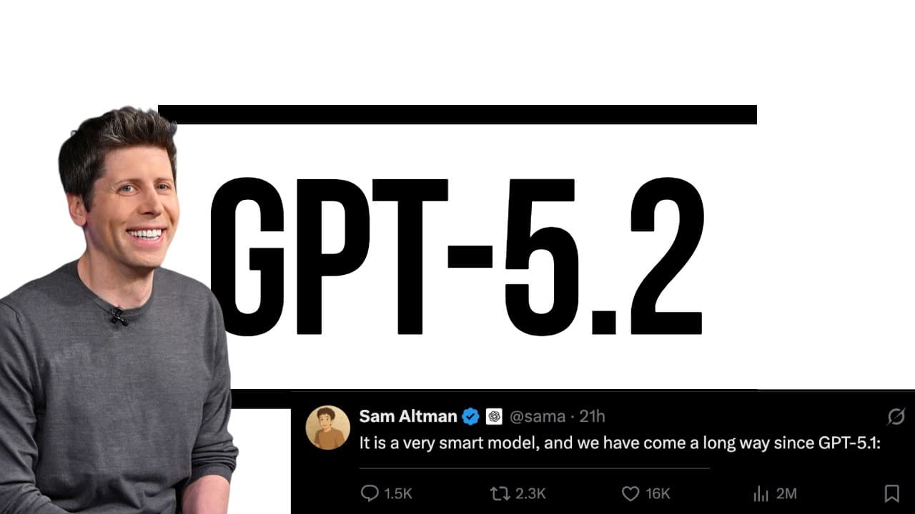 GPT-5.2 신기록의 이면: 점수를 만든 것은 '더 오래 생각한 토큰'이었다 영상 썸네일