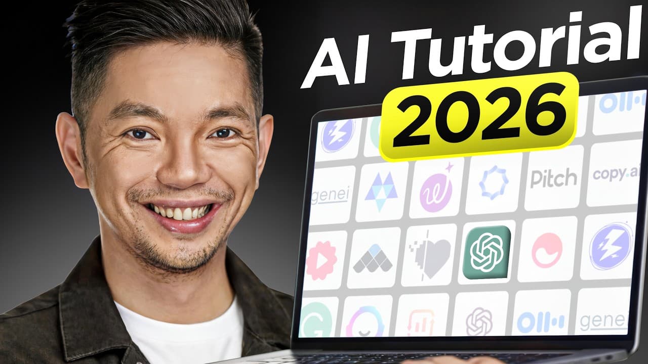 코딩 없이 앱을 만드는 시대: 2026년 초보자를 위한 AI 활용 로드맵 영상 썸네일
