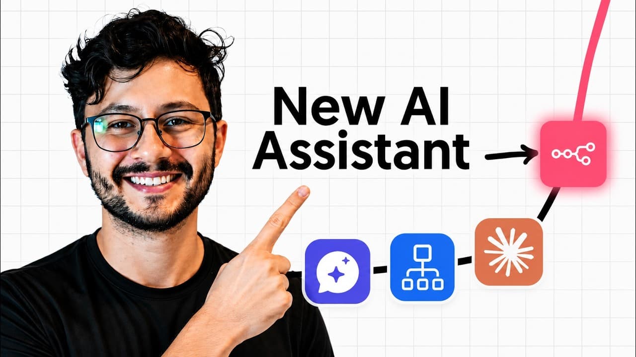 n8n 안으로 들어온 AI 어시스턴트: 말로 만들고 오류까지 스스로 고친다 영상 썸네일