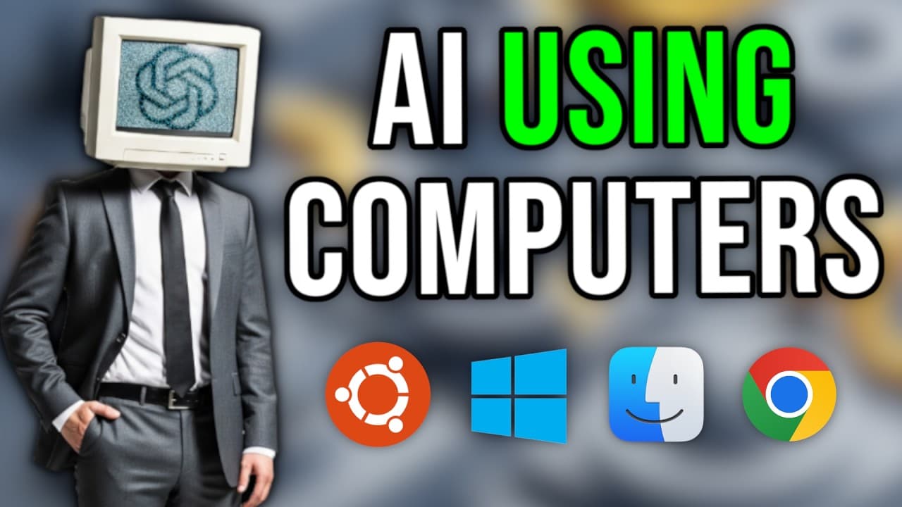 챗봇 창을 벗어난 AI — 브라우저와 데스크톱을 직접 쓰는 에이전트의 구조 영상 썸네일