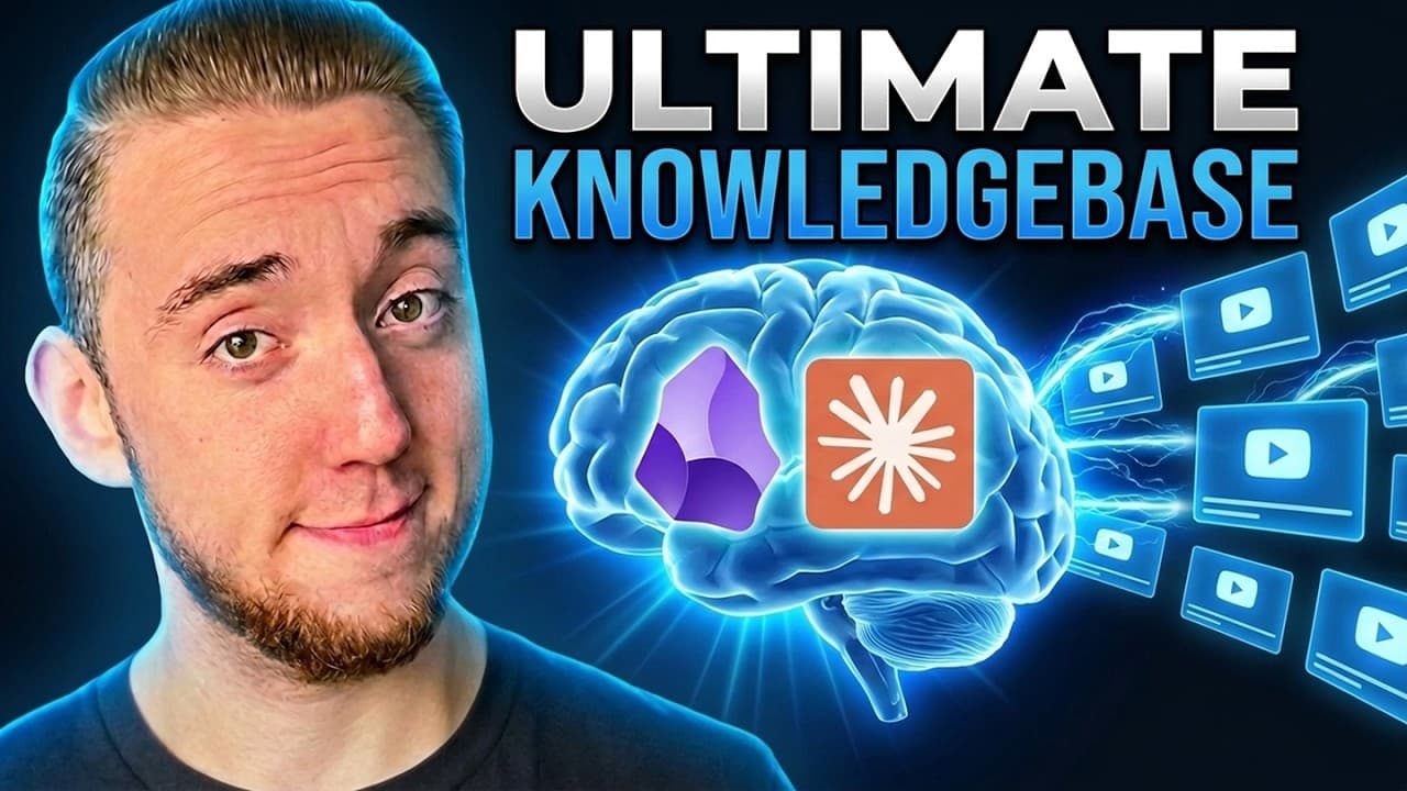 유튜브 채널 하나를 지식베이스로: OKF로 만드는 AI 세컨드 브레인 영상 썸네일