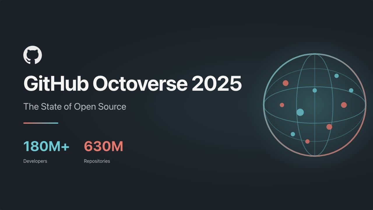 타입스크립트가 파이썬을 제쳤다 — GitHub 옥토버스 2025가 데이터로 보여준 'AI가 바꾼 개발 지형' 영상 썸네일