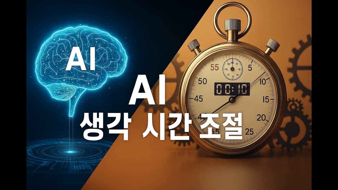 AI는 언제 더 오래 생각해야 할까: 과정 보상 모델을 보정해 계산량을 조절하는 법 영상 썸네일