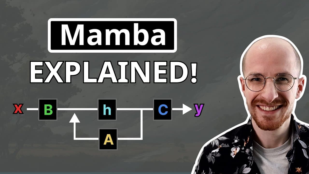 트랜스포머의 대안으로 떠오른 맘바(Mamba): 상태공간모델을 시각적으로 이해하기 영상 썸네일