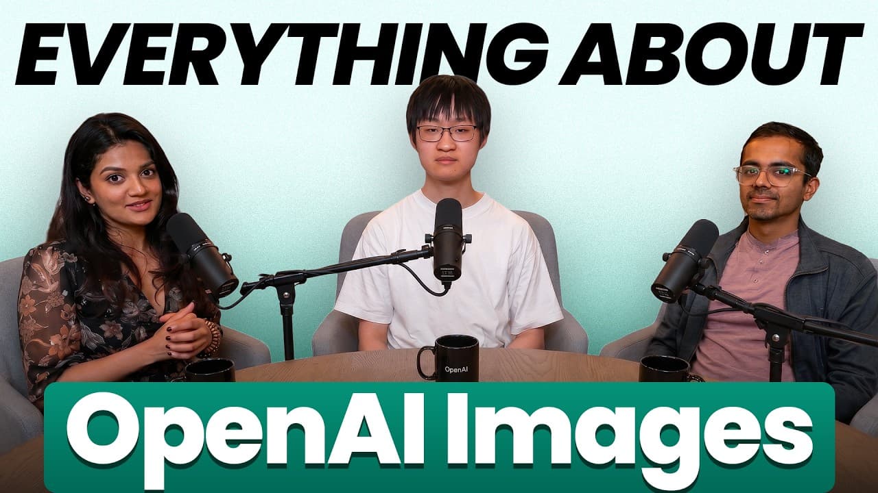 OpenAI 이미지팀이 밝힌 'Images 2.0': 밈 장난감에서 창작 도구로 영상 썸네일