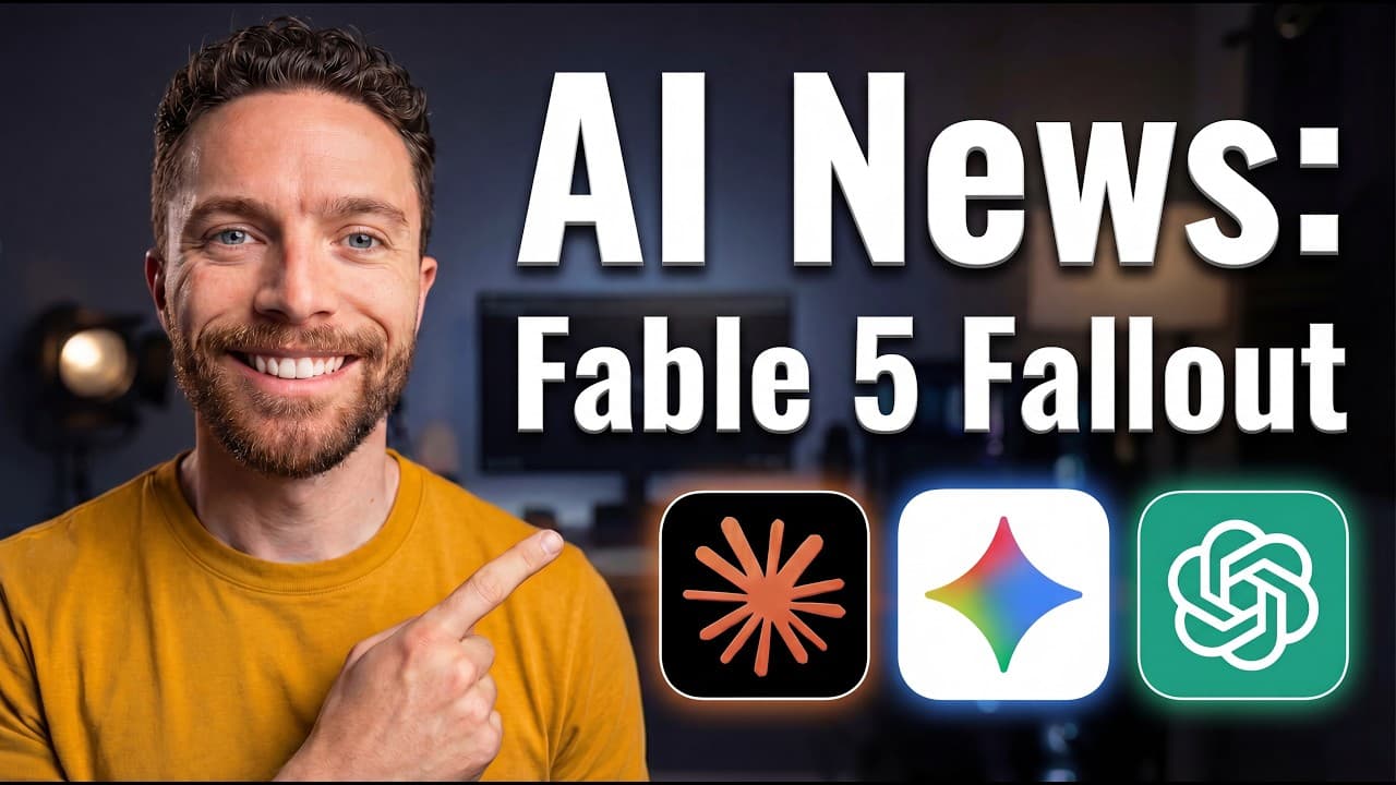 Fable 차단 그 후, 챗봇 업데이트와 두꺼운 AI 안경까지: 이번 주 AI 소식 영상 썸네일