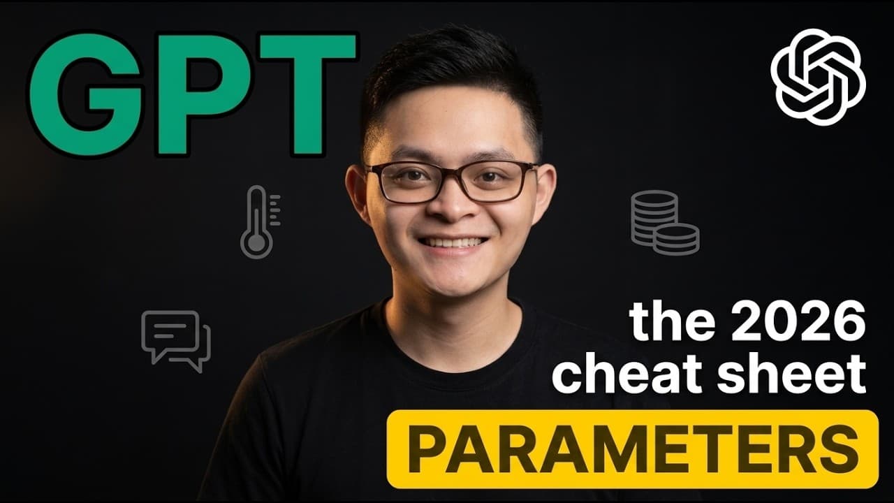 GPT API의 온도·토큰·메모리, 개발자들이 가장 자주 틀리는 세 가지 영상 썸네일