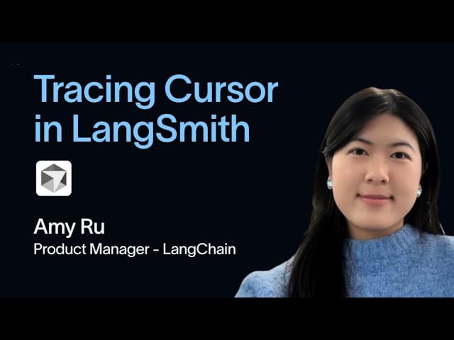 커서 에이전트의 모든 턴을 추적한다 — LangSmith 연동 실습 영상 썸네일