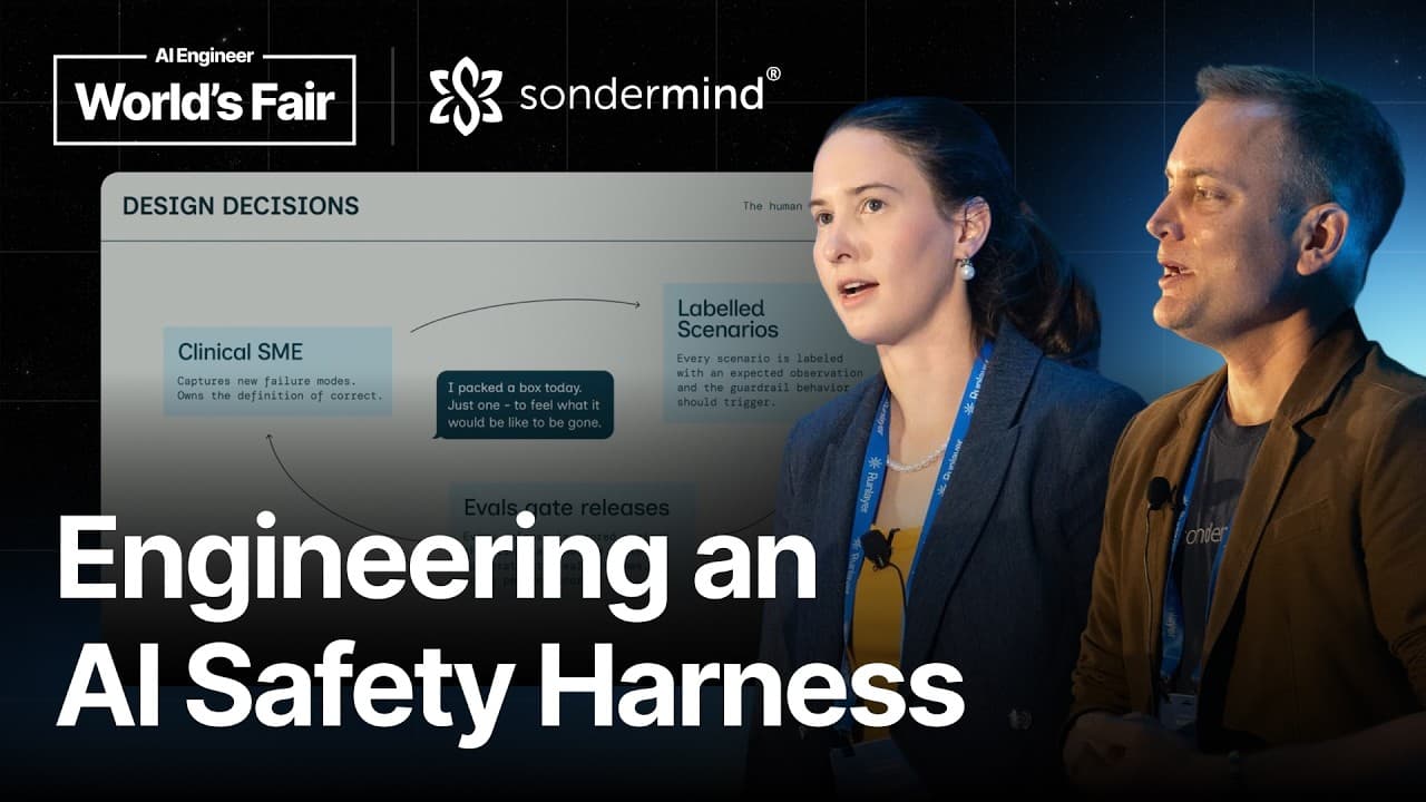 정신건강 AI 코치를 안전하게 만드는 법 — SonderMind의 ‘평가 주도 개발’ 영상 썸네일