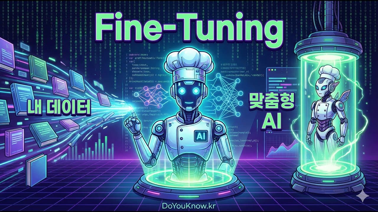 파인튜닝은 더 이상 큰 회사만의 일이 아니다, LoRA와 QLoRA가 바꾼 진입 장벽 영상 썸네일