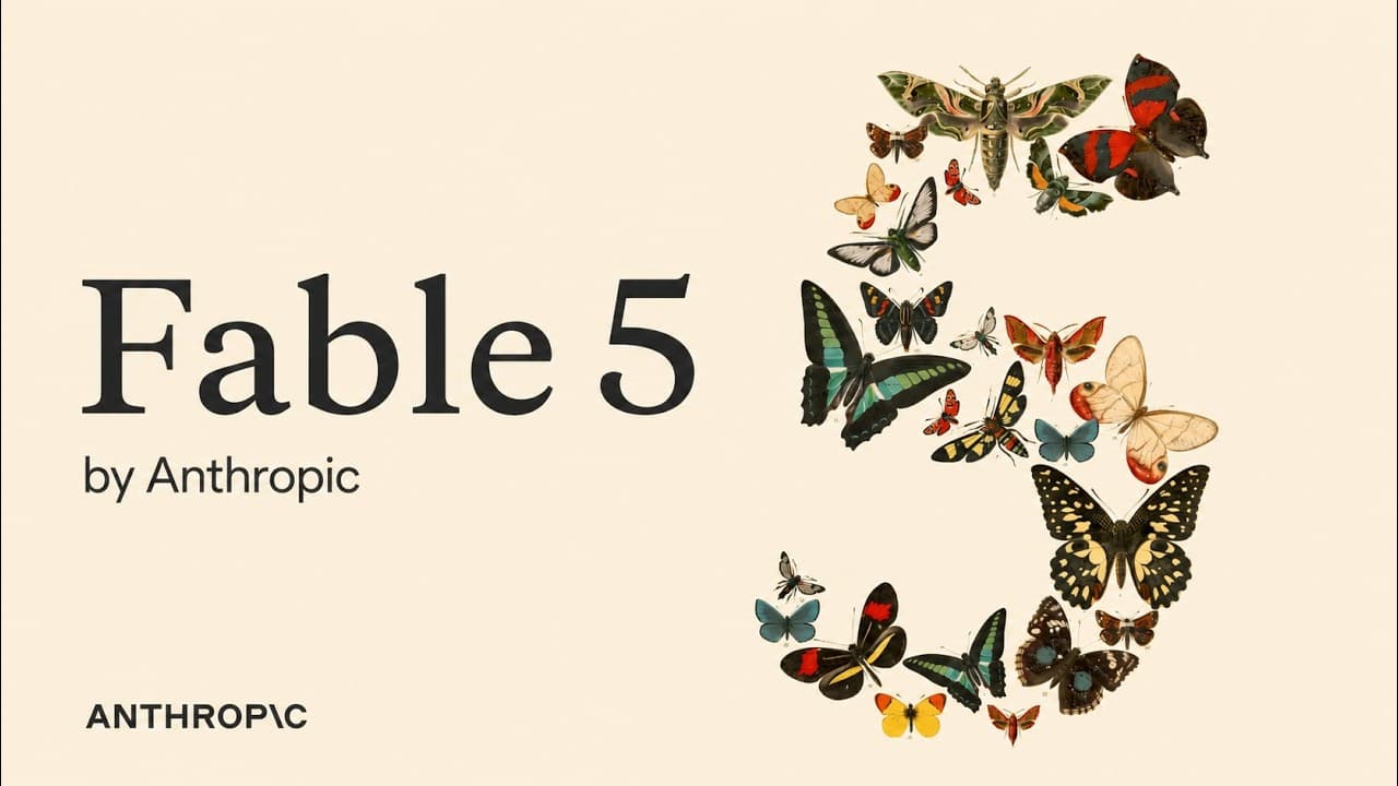 앤트로픽이 미토스 5와 클로드 페이블 5를 공개했다 — 성능 상승과 함께 온 가격·안전장치·데이터 정책 변화 영상 썸네일