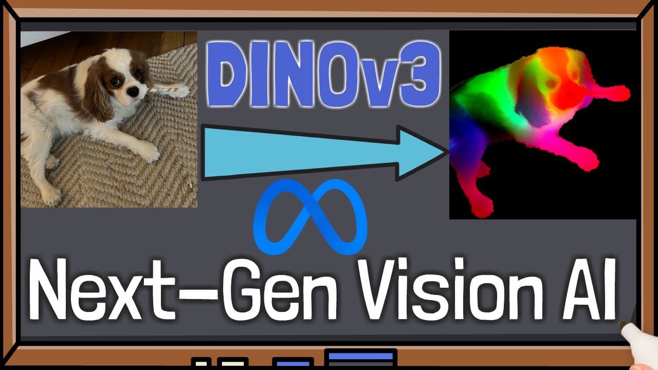 DINOv3 Paper Explained: The Computer Vision Foundation Model 영상 썸네일