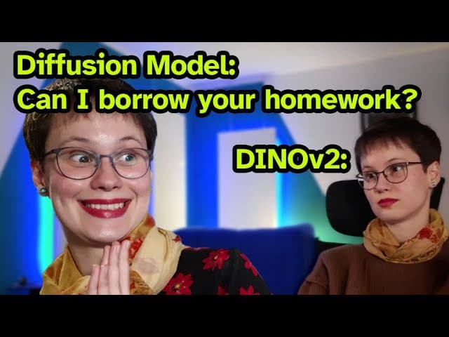 확산 모델이 DINOv2의 표현을 빌리자 학습이 17배 빨라졌다 영상 썸네일