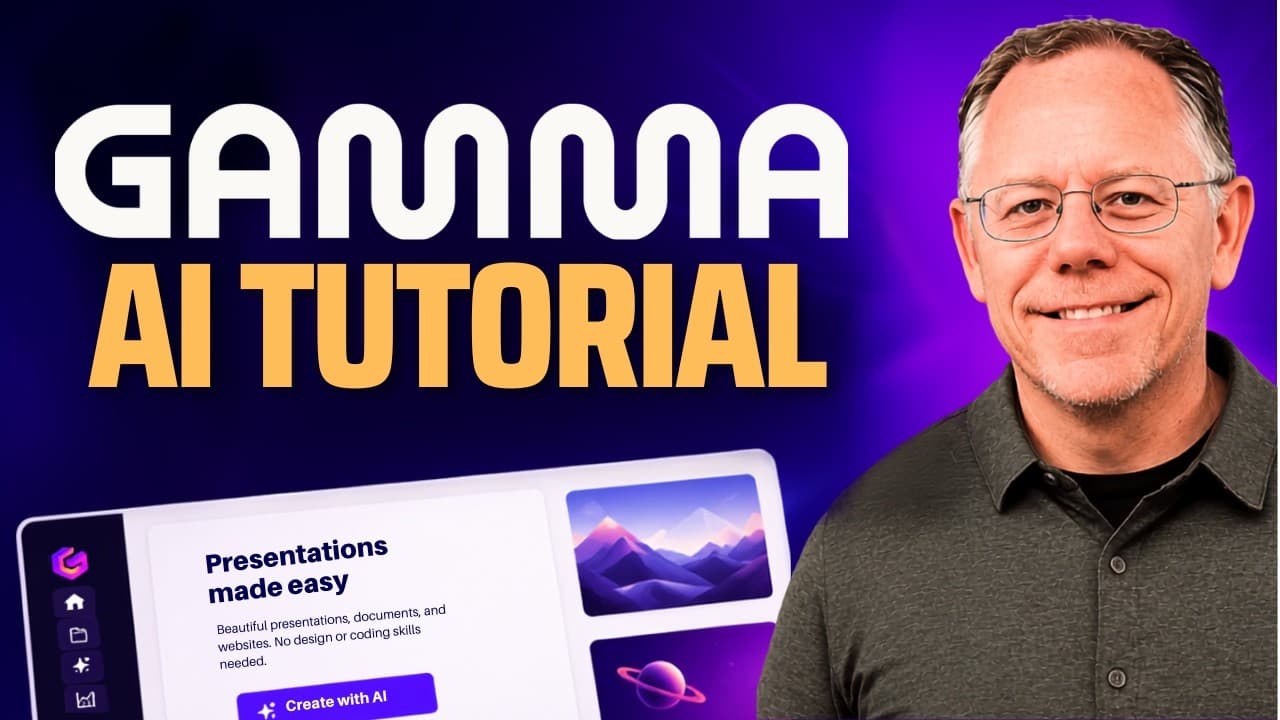 Gamma로 내 회사 데이터를 살린 AI 프레젠테이션 만들기 영상 썸네일