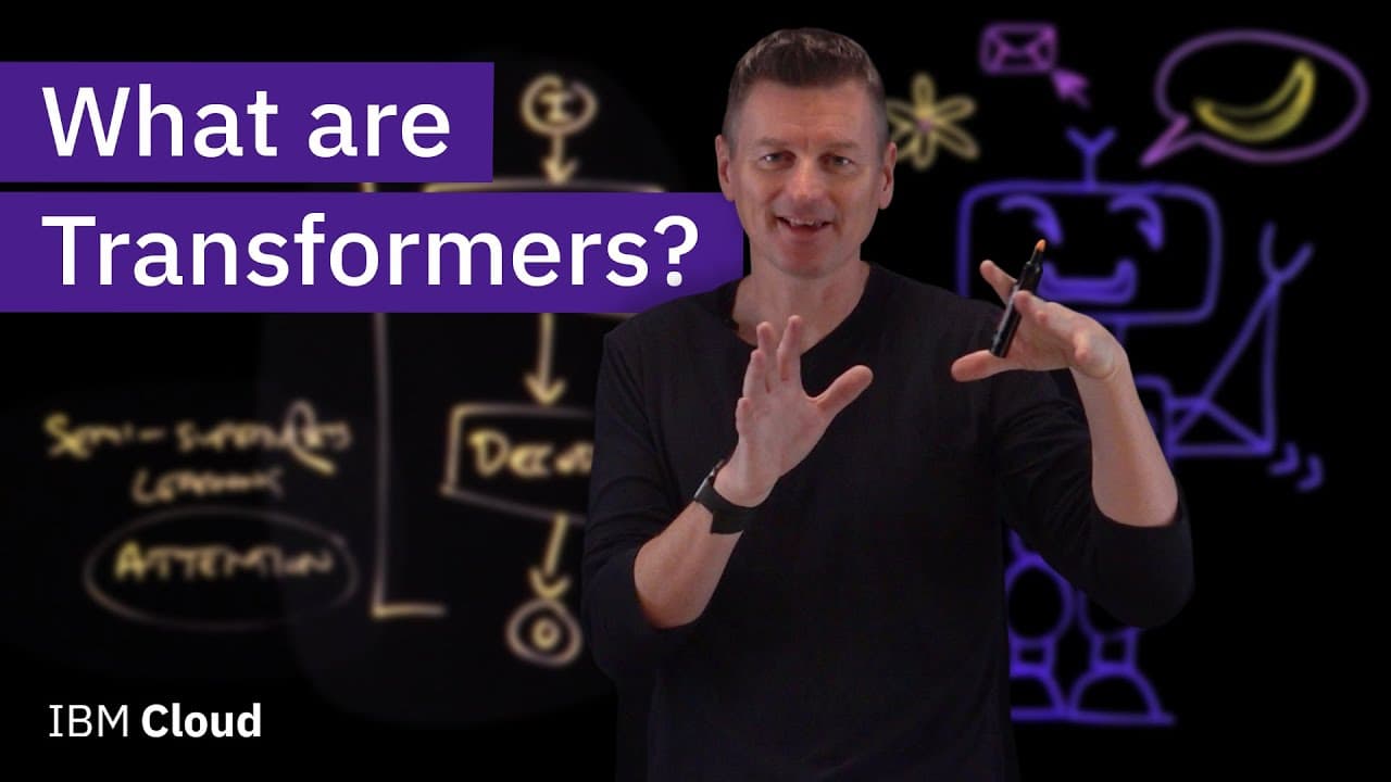 트랜스포머(Transformer)란? ChatGPT를 떠받치는 AI 모델과 '어텐션'의 원리 영상 썸네일