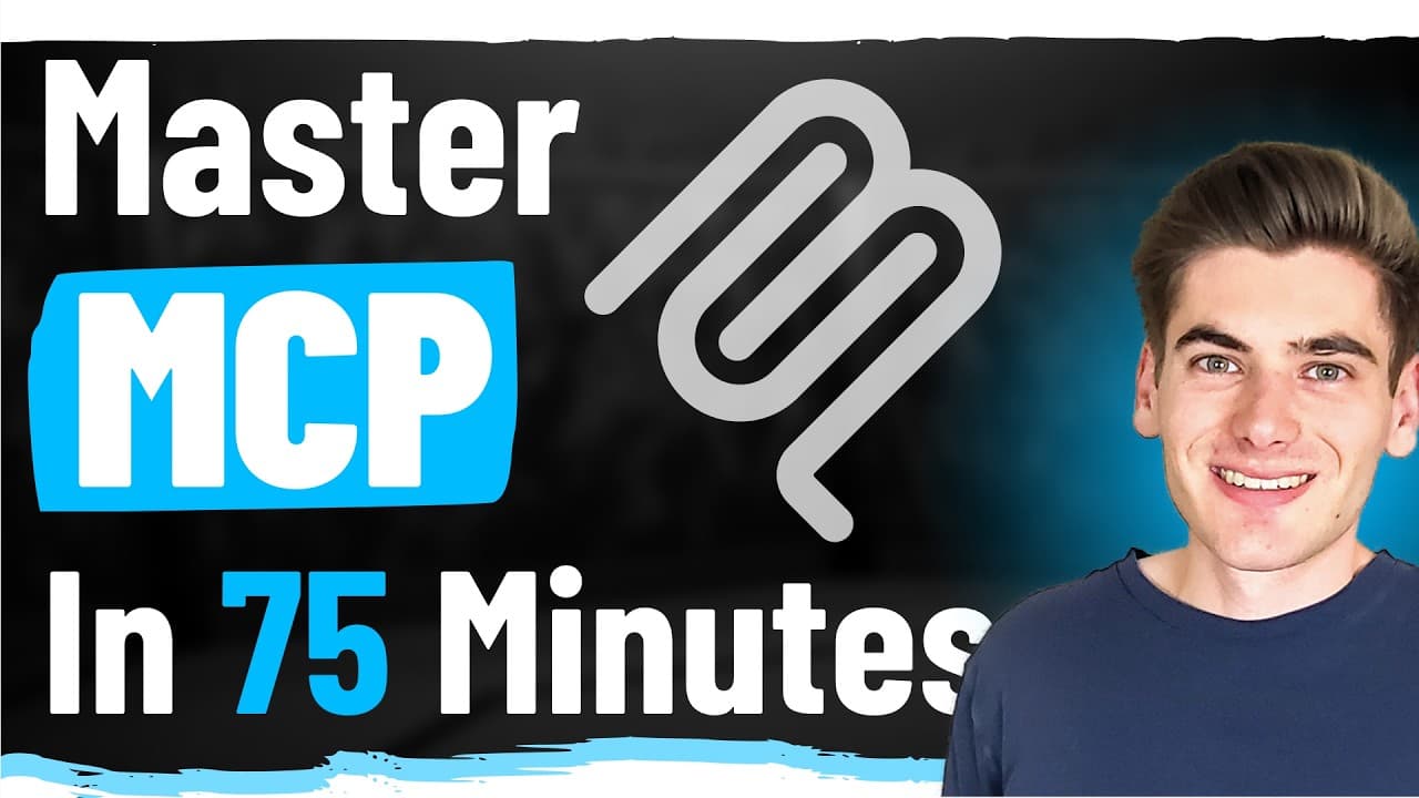 MCP 완전 입문: 도구·리소스·프롬프트·샘플링으로 서버와 클라이언트 만들기 영상 썸네일