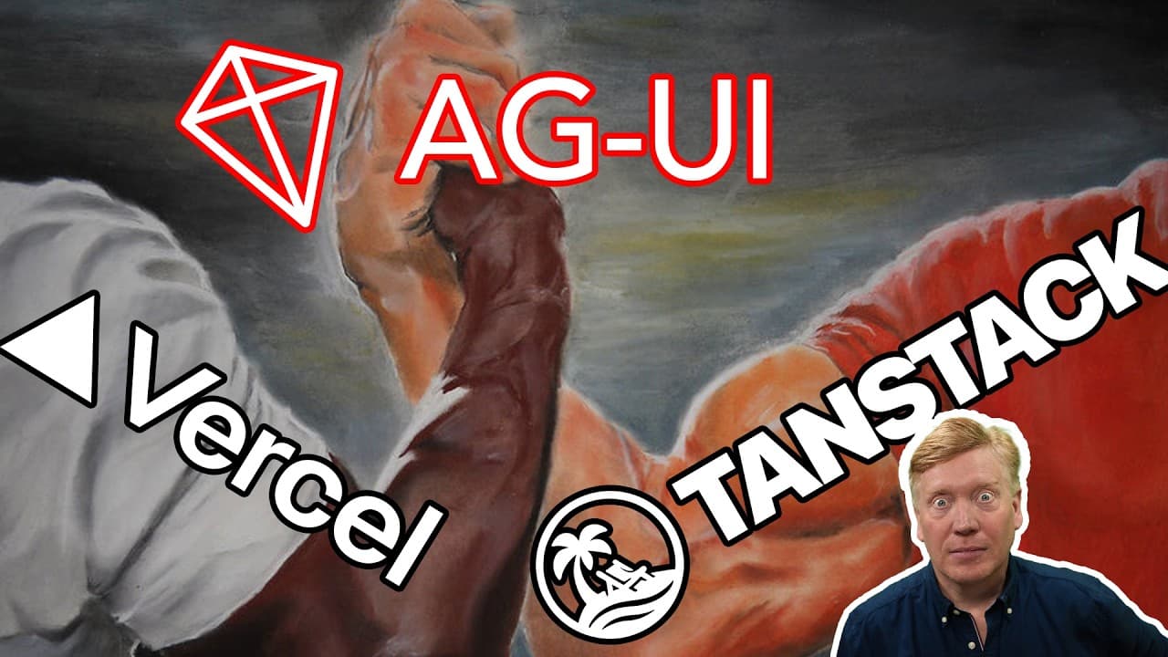 AG-UI 프로토콜로 잇는 AI 채팅: TanStack AI 서버와 Vercel 네이티브 데스크톱 앱 데모 영상 썸네일