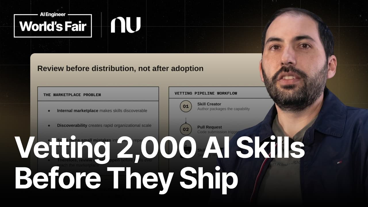 AI 스킬 2,000개를 개발자 손에 닿기 전에 검사한 이유 영상 썸네일
