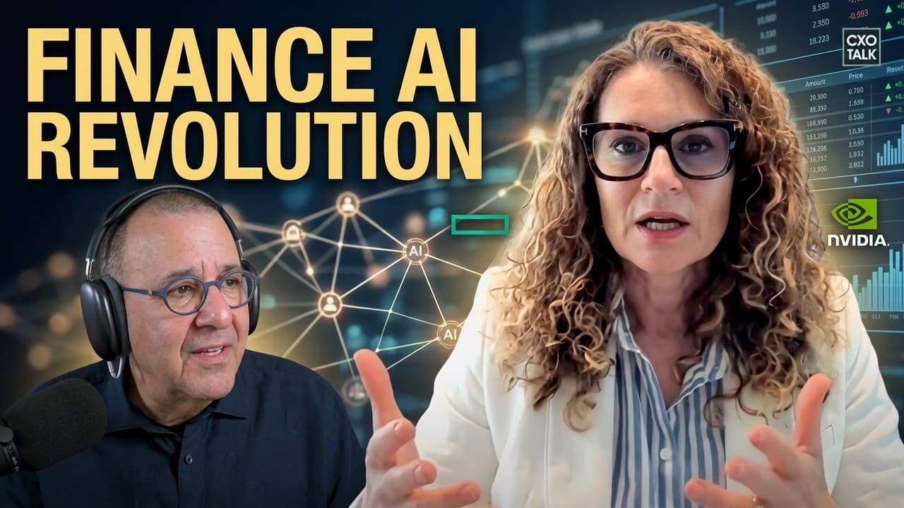 "같은 질문엔 언제나 같은 답" — HPE 재무조직이 AI에서 가장 먼저 푼 문제 영상 썸네일