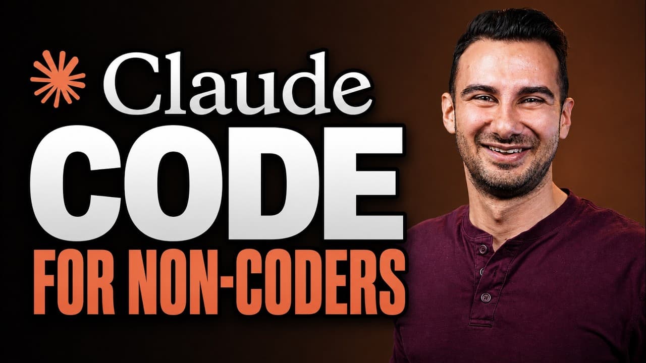 비개발자를 위한 Claude Code: 코딩 없이 업무용 앱을 만드는 법 영상 썸네일