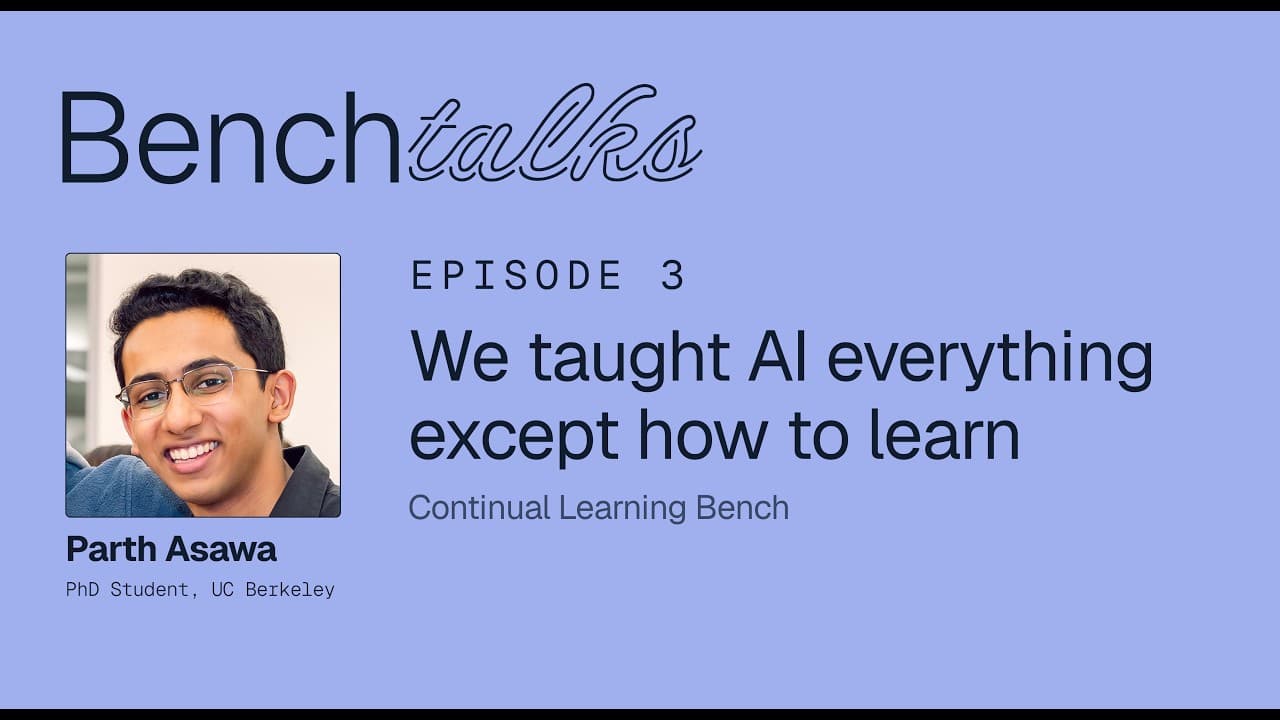 '배우는 법'만 못 가르친 AI: 지속 학습(Continual Learning)과 gain 지표 영상 썸네일