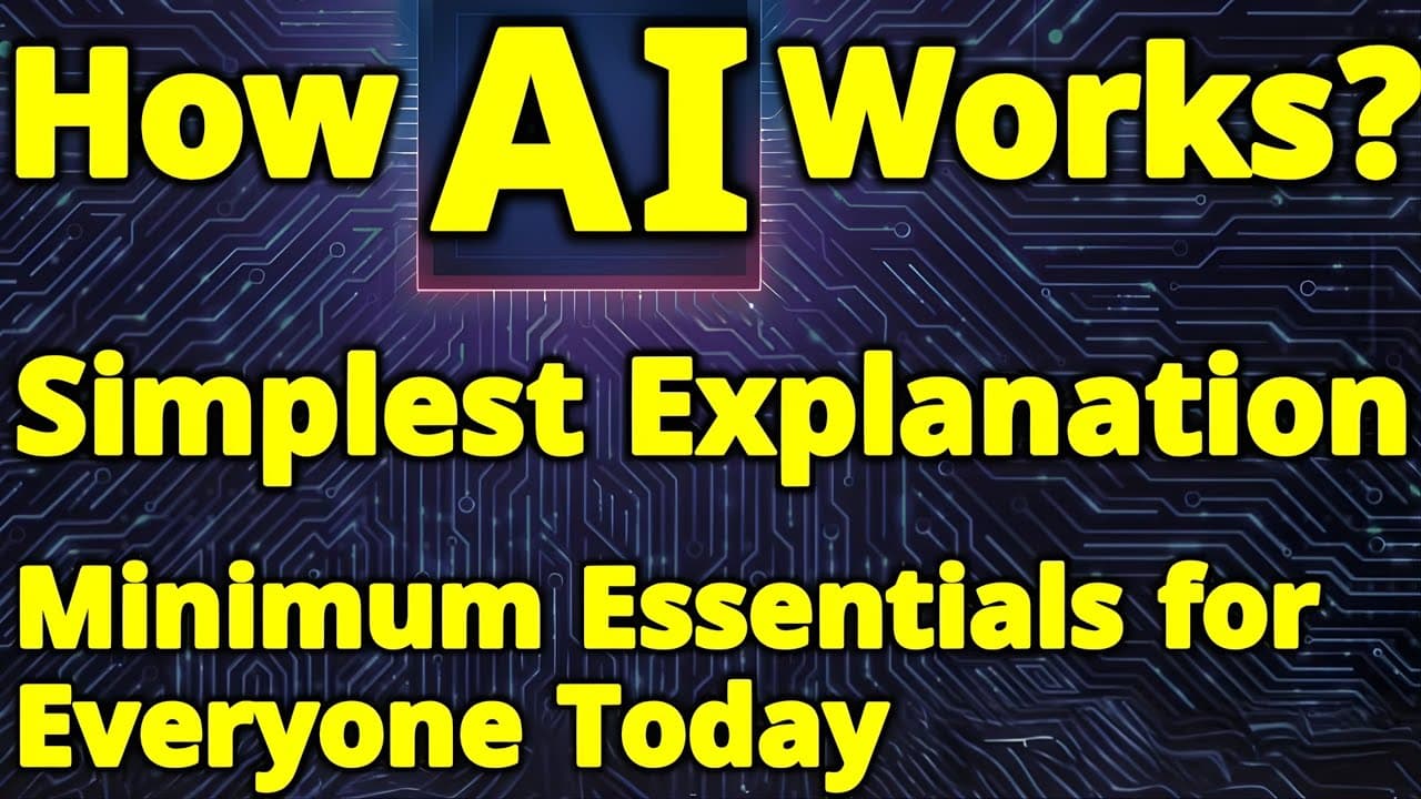 전문용어 없이 이해하는 AI의 원리, 그리고 'AI 악당'은 가능한가 영상 썸네일