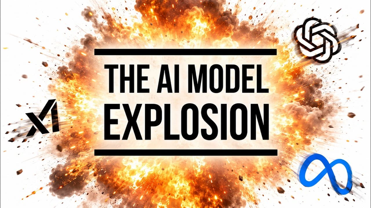 ‘거의 비슷한데 훨씬 싸다’: GPT-5.6·그록 4.5·메타 뮤즈가 다시 쓴 AI 모델 경쟁 구도 영상 썸네일