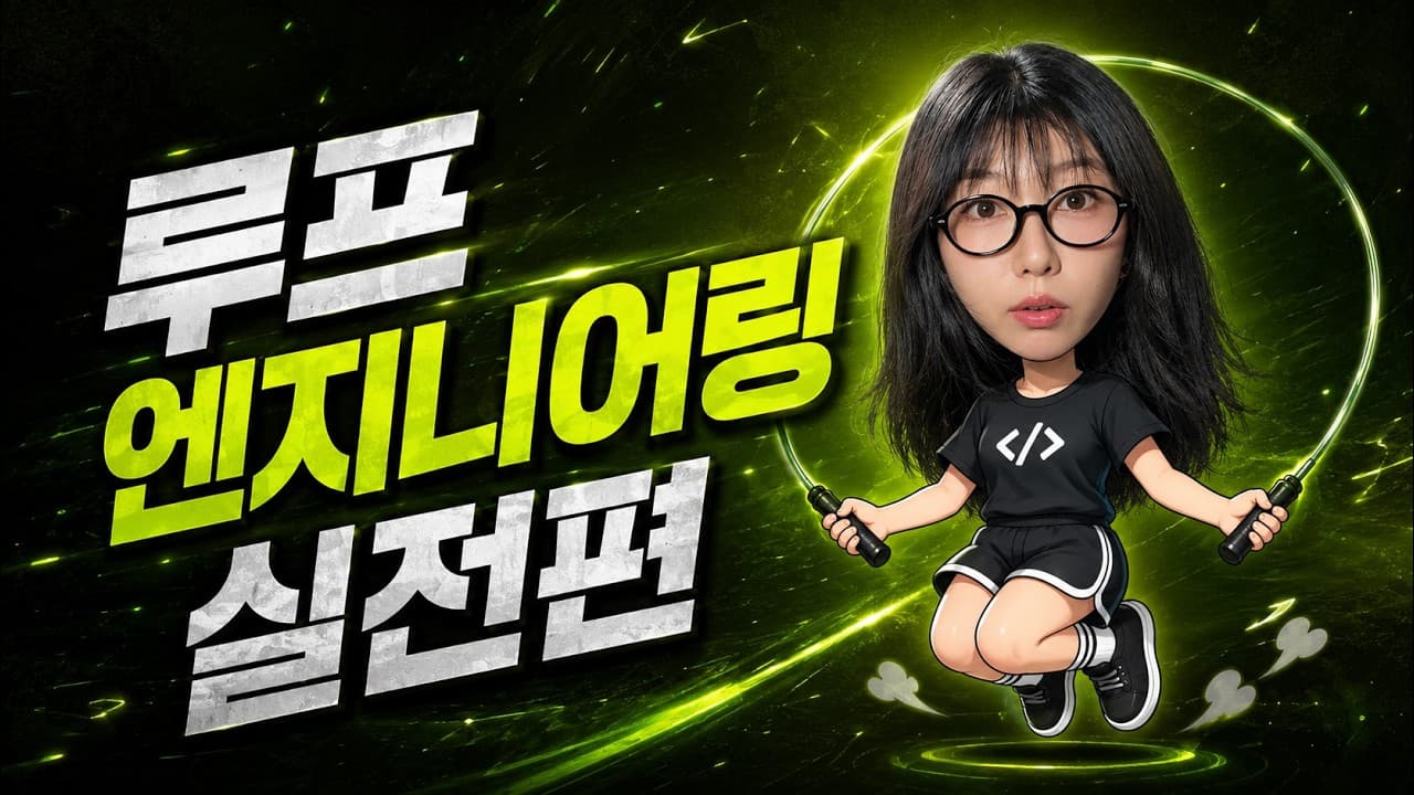 다 만들 때까지 스스로 도는 AI: 루프 엔지니어링과 종료 조건 설계법 영상 썸네일