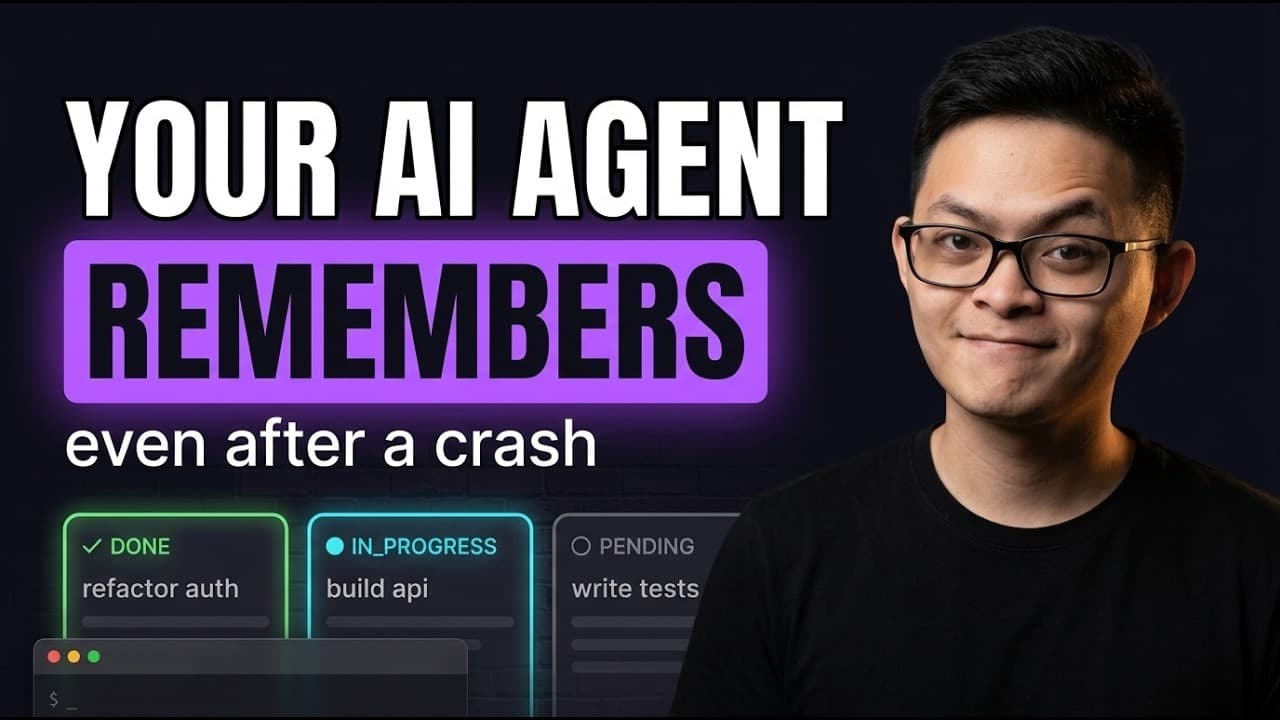 터미널을 닫아도 이어서 일하는 AI 에이전트, 무엇이 다른가 영상 썸네일
