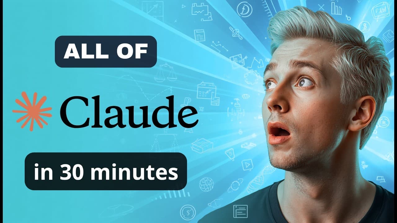 30분으로 이해하는 Claude AI: OpenAI를 떠난 사람들이 만든 '헌법을 가진' 인공지능 영상 썸네일