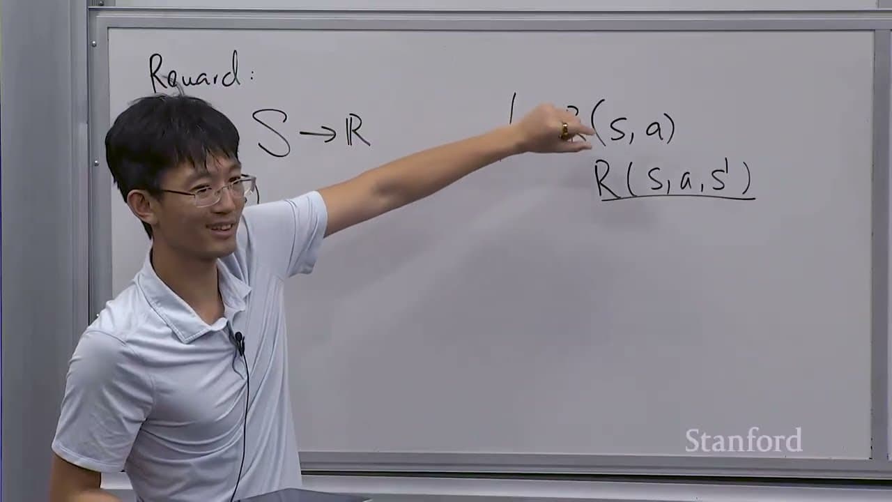 MDP부터 정책 경사까지, 스탠퍼드 CS229가 짚은 강화학습의 뼈대 영상 썸네일