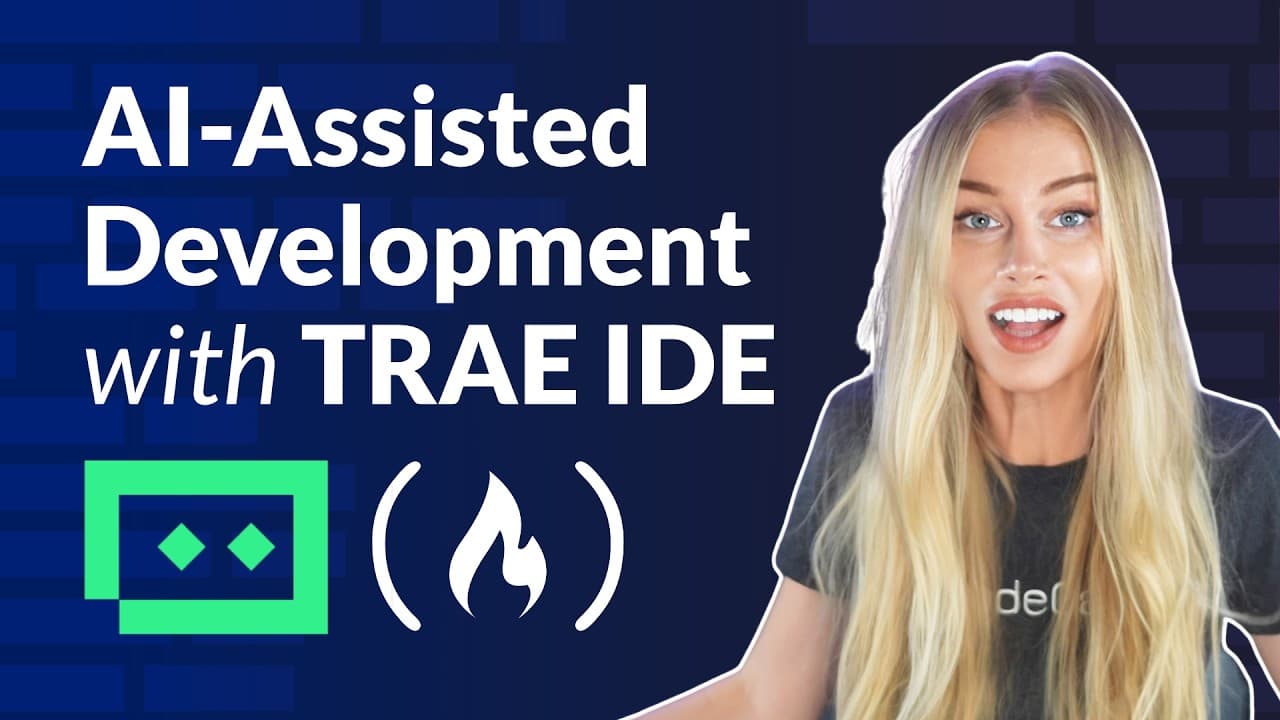 한 문장에서 배포까지: Trae IDE로 멀티 에이전트 코딩 실습 영상 썸네일