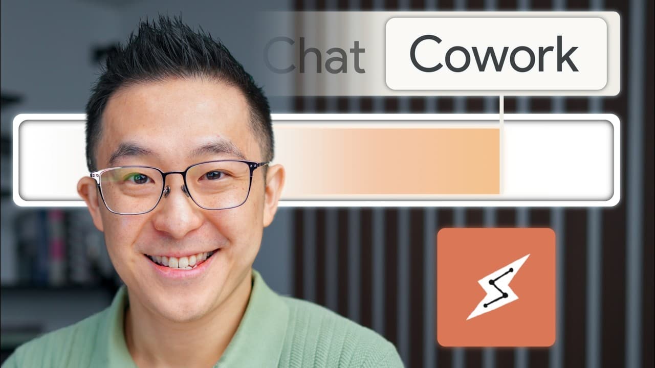 챗봇을 넘어선 클로드 코워크, 내 컴퓨터에서 직접 일하는 7가지 핵심 기능 영상 썸네일