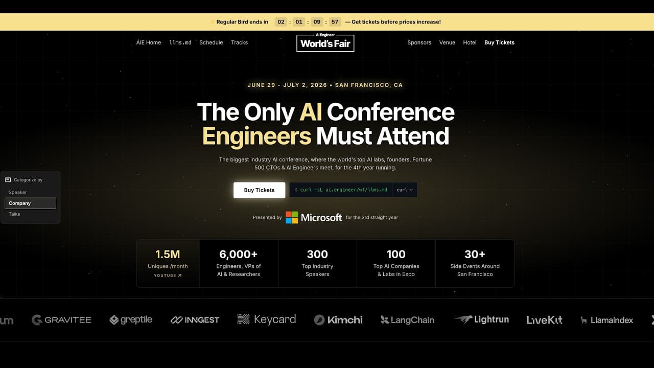 AI 엔지니어 월드페어 2026이 보여주는 올해 AI 개발의 6가지 흐름 영상 썸네일