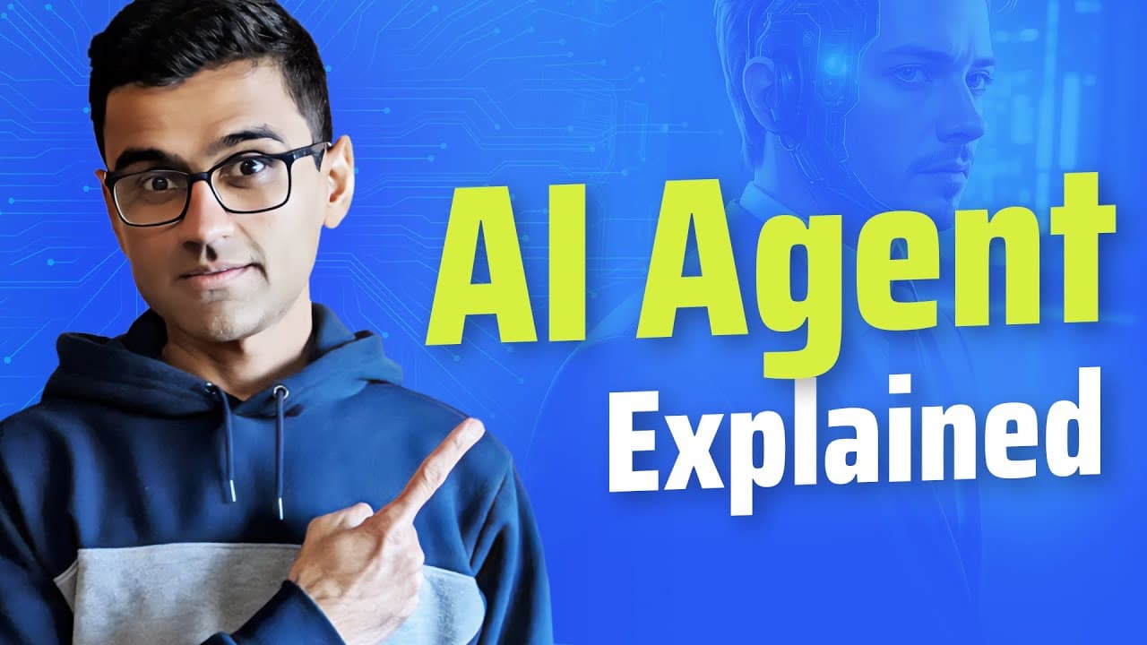 AI 에이전트란 무엇인가: 식당 웨이터로 이해하는 자율성 영상 썸네일
