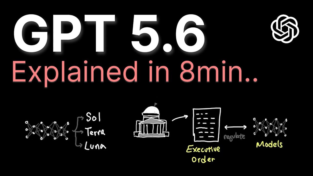 GPT 5.6 공개… 모델은 3종으로 단순화, 경쟁은 가격·규제·칩으로 영상 썸네일