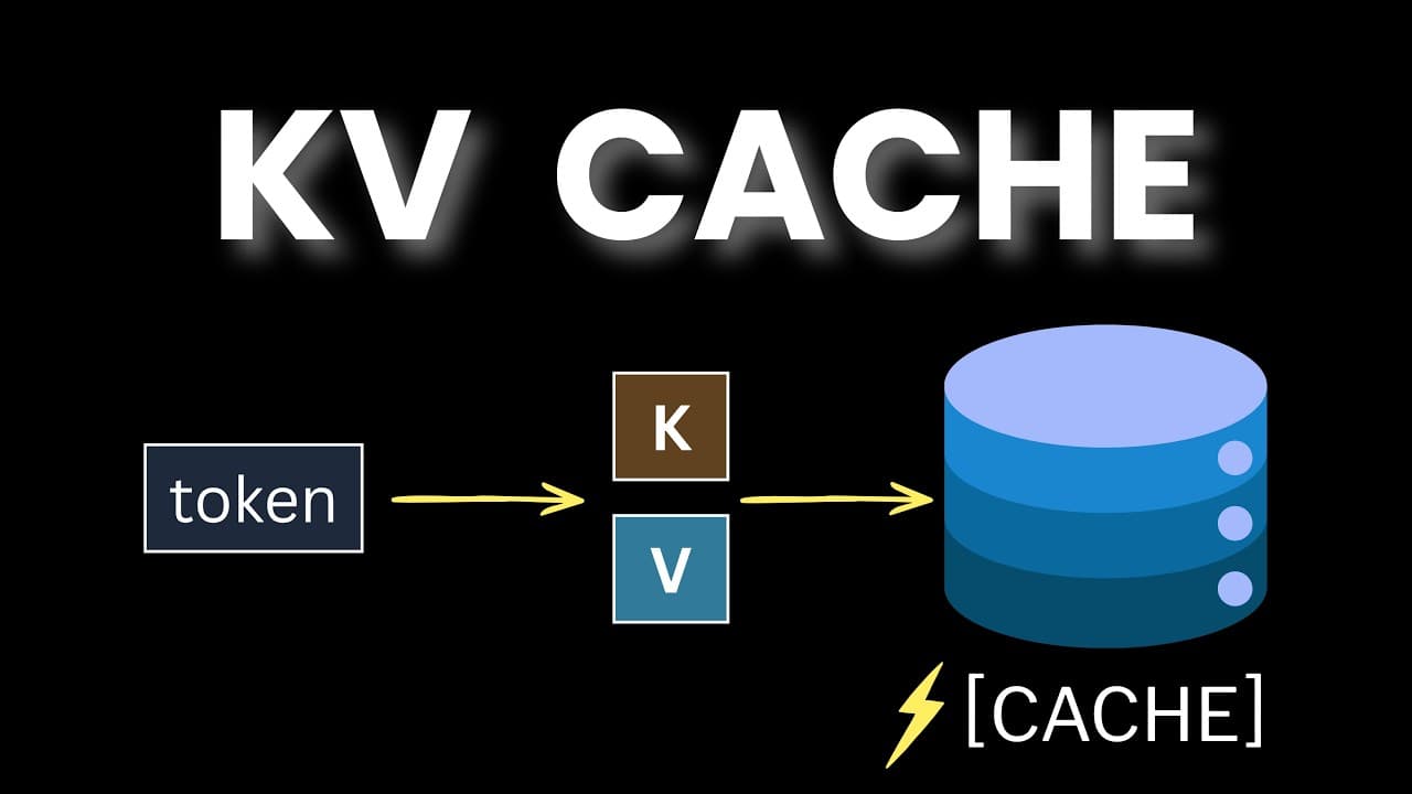 KV 캐시(KV Cache)란? LLM이 토큰을 빠르게 생성하는 핵심 원리 영상 썸네일