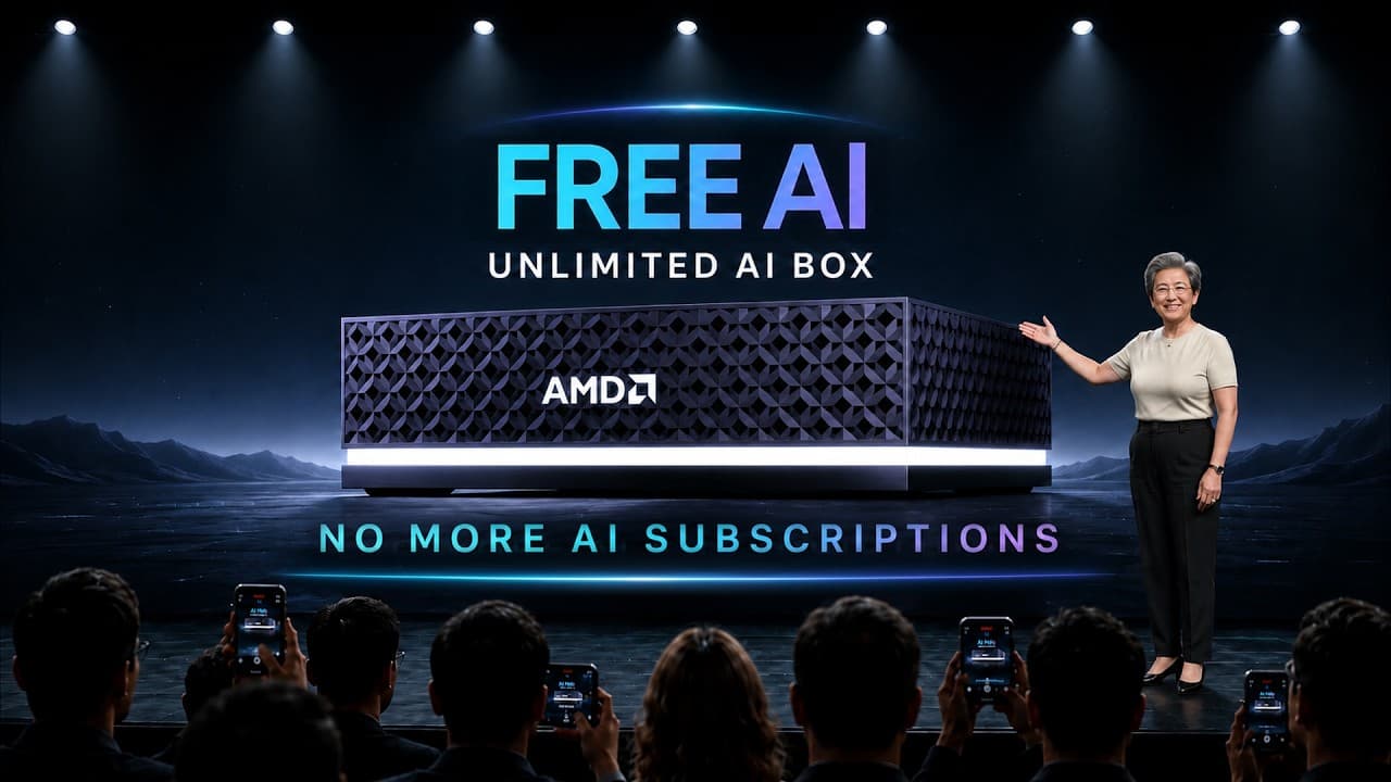 1,500달러 미니 PC가 4,700달러 엔비디아 박스를 이겼다 — AMD 스트릭스 헤일로가 바꾼 로컬 AI의 셈법 영상 썸네일