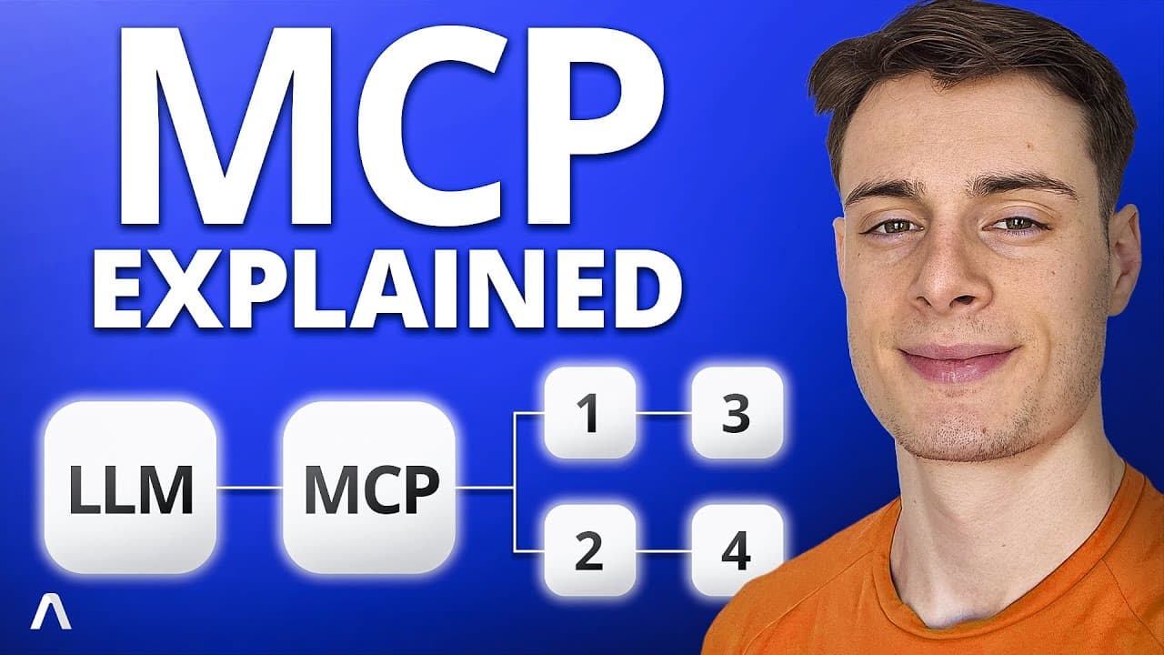 MCP(모델 컨텍스트 프로토콜)란 무엇인가 — AI 에이전트와 외부 서비스를 잇는 표준 영상 썸네일