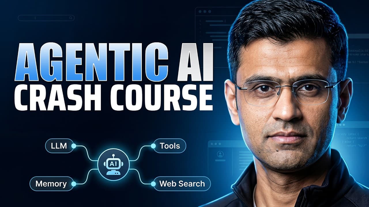 랭체인으로 배우는 에이전트 AI 입문 — LLM·RAG·에이전트 핵심 한 번에 영상 썸네일