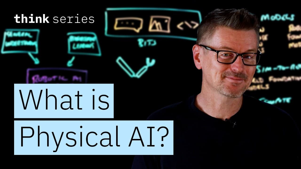 물리 AI(Physical AI)란 무엇인가 — 로봇이 현실 세계에서 배우고 적응하는 법 영상 대표 이미지