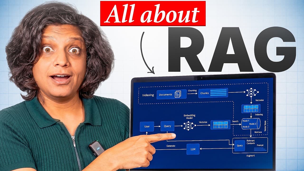 RAG 완벽 해부: 검색 증강 생성의 원리부터 실무 10가지 패턴까지 영상 썸네일