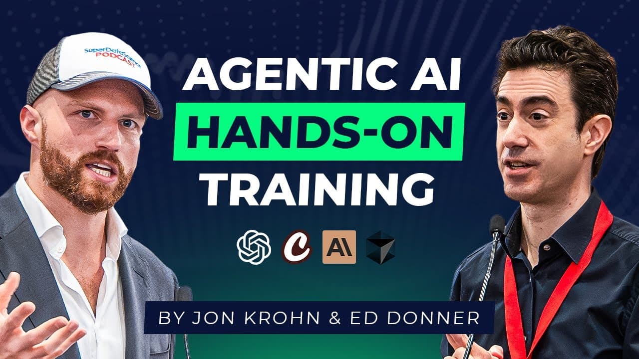 OpenAI Agents SDK·CrewAI·MCP로 배우는 4시간 에이전틱 AI 엔지니어링 워크숍 영상 썸네일
