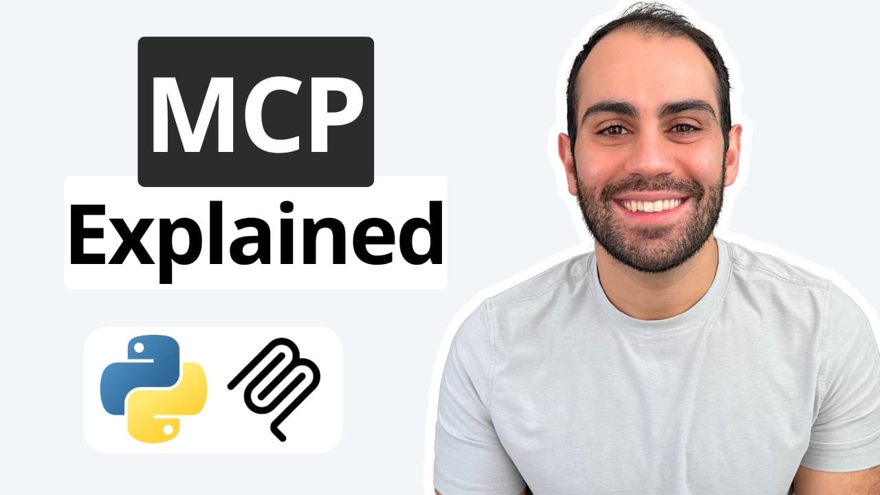 MCP(모델 컨텍스트 프로토콜)란? AI 앱을 도구와 연결하는 'USB-C' 표준 쉽게 이해하기 영상 썸네일