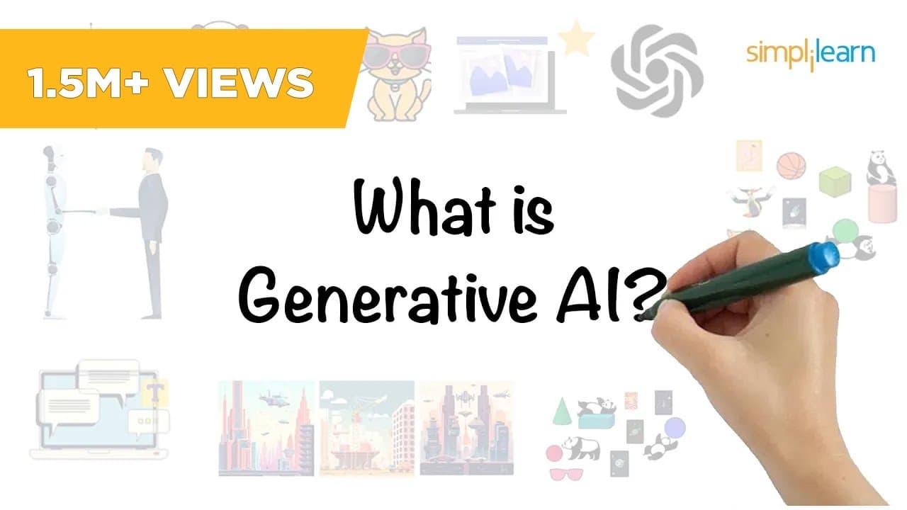 생성형 AI 5분 정리: 새로운 콘텐츠를 만들어내는 AI는 어떻게 작동하나 영상 썸네일