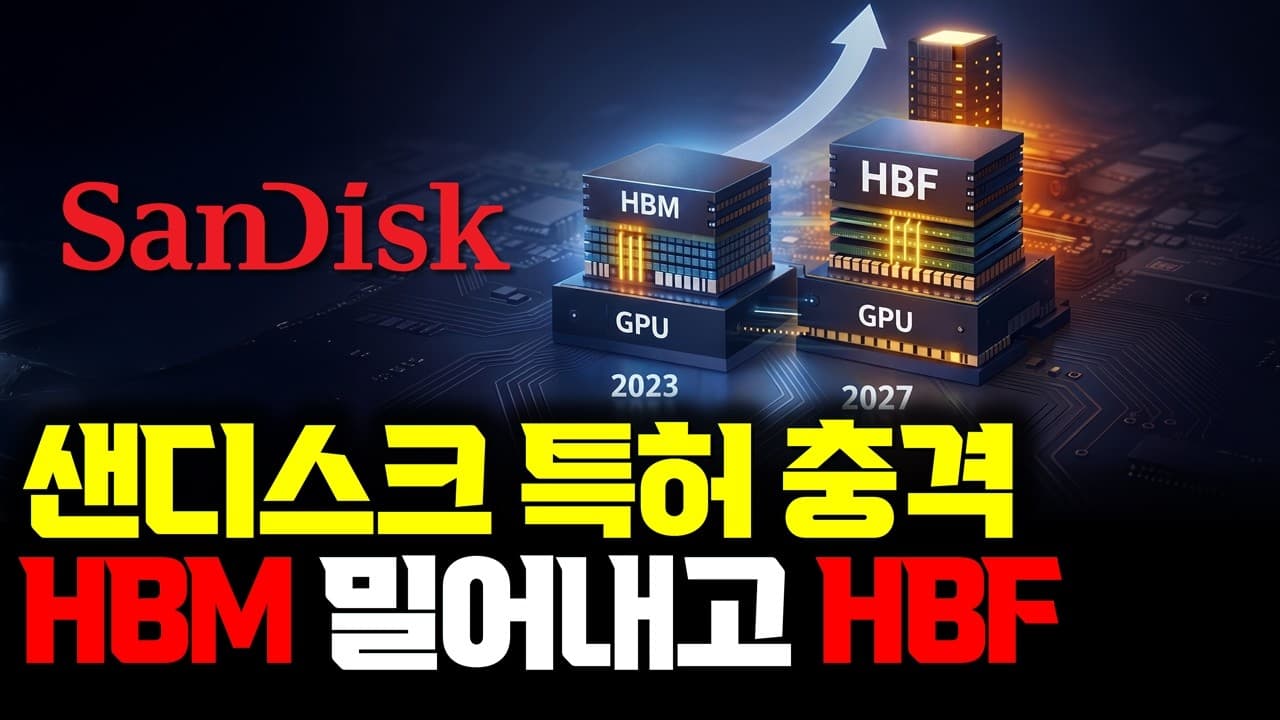 HBM 다음은 HBF? 낸드로 메모리 빈자리를 메우려는 도전과 한계 영상 썸네일
