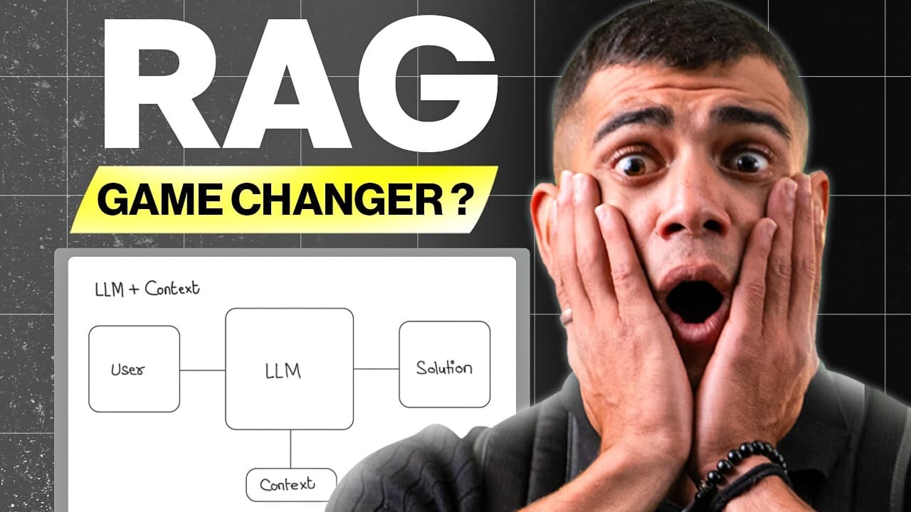 RAG(검색 증강 생성)이 무엇이고 왜 중요한가: LLM 환각을 줄이는 방법 영상 썸네일