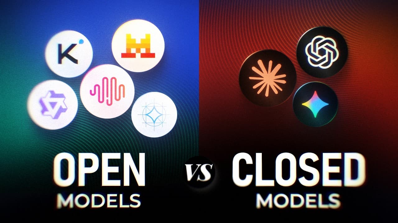 오픈 모델 vs 클로즈드 모델, 무엇이 다르고 왜 신경 써야 할까 영상 대표 이미지