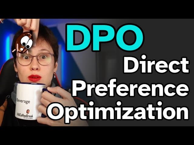보상 모델 없이 사람 선호로 LLM을 길들인다 — 직접 선호 최적화(DPO) 영상 썸네일