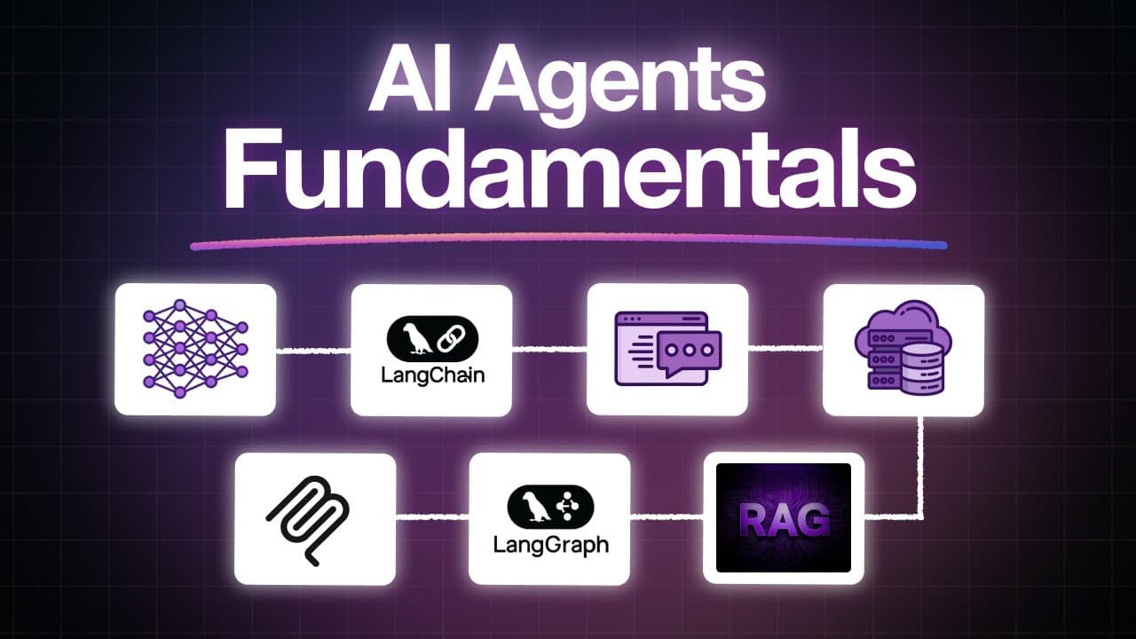 AI 에이전트 입문 전 꼭 알아야 할 기초: LLM부터 RAG·LangChain·LangGraph·MCP까지 영상 썸네일
